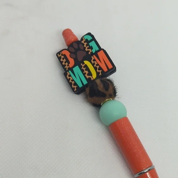 1 Dog Mom Custom Pen - Orange - Picture 6 of 6